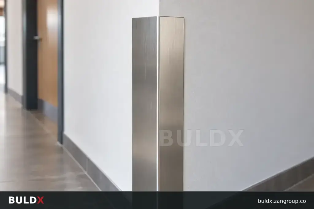 AI-generated application context: 90-degree and 135-degree corner guards: why angle matters