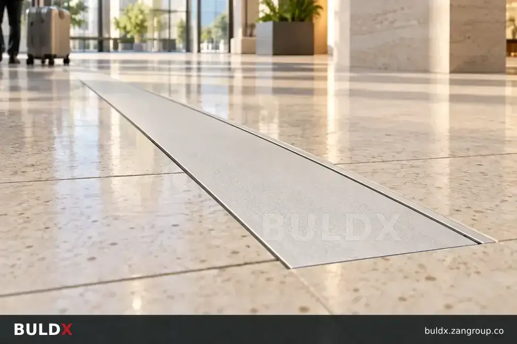 AI-generated application context: Expansion joint selection: gap, movement and traffic