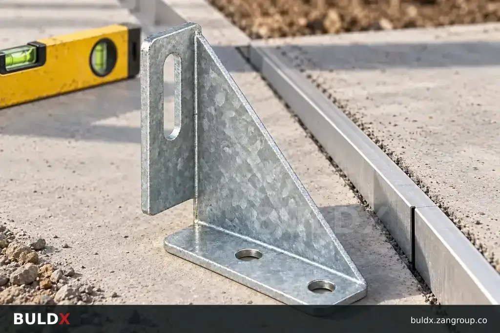 AI-generated application context: Installation supports: keeping slab joint profiles aligned