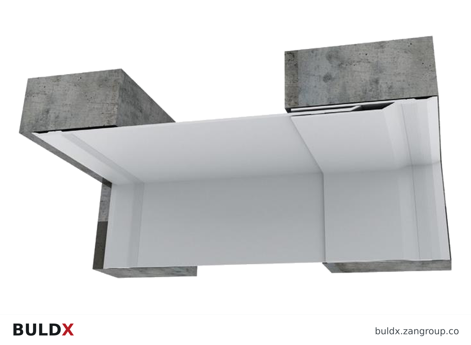 BULDX catalogue illustration: Movement-Joint Connection Adapter, code BDX-EJ-ADAPTER