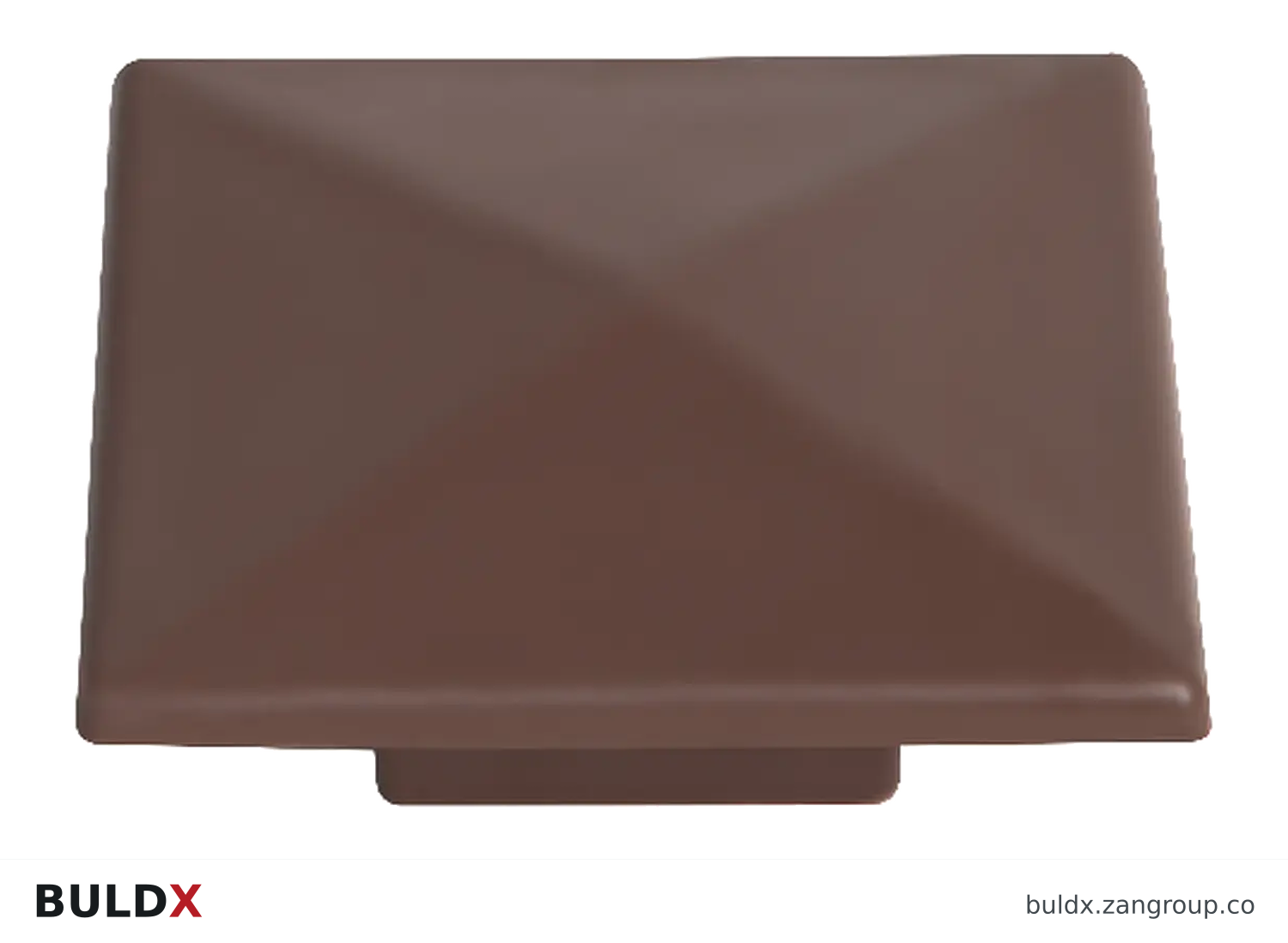BULDX catalogue illustration of Fence Post Cap, code BDX-FN-POST-CAP