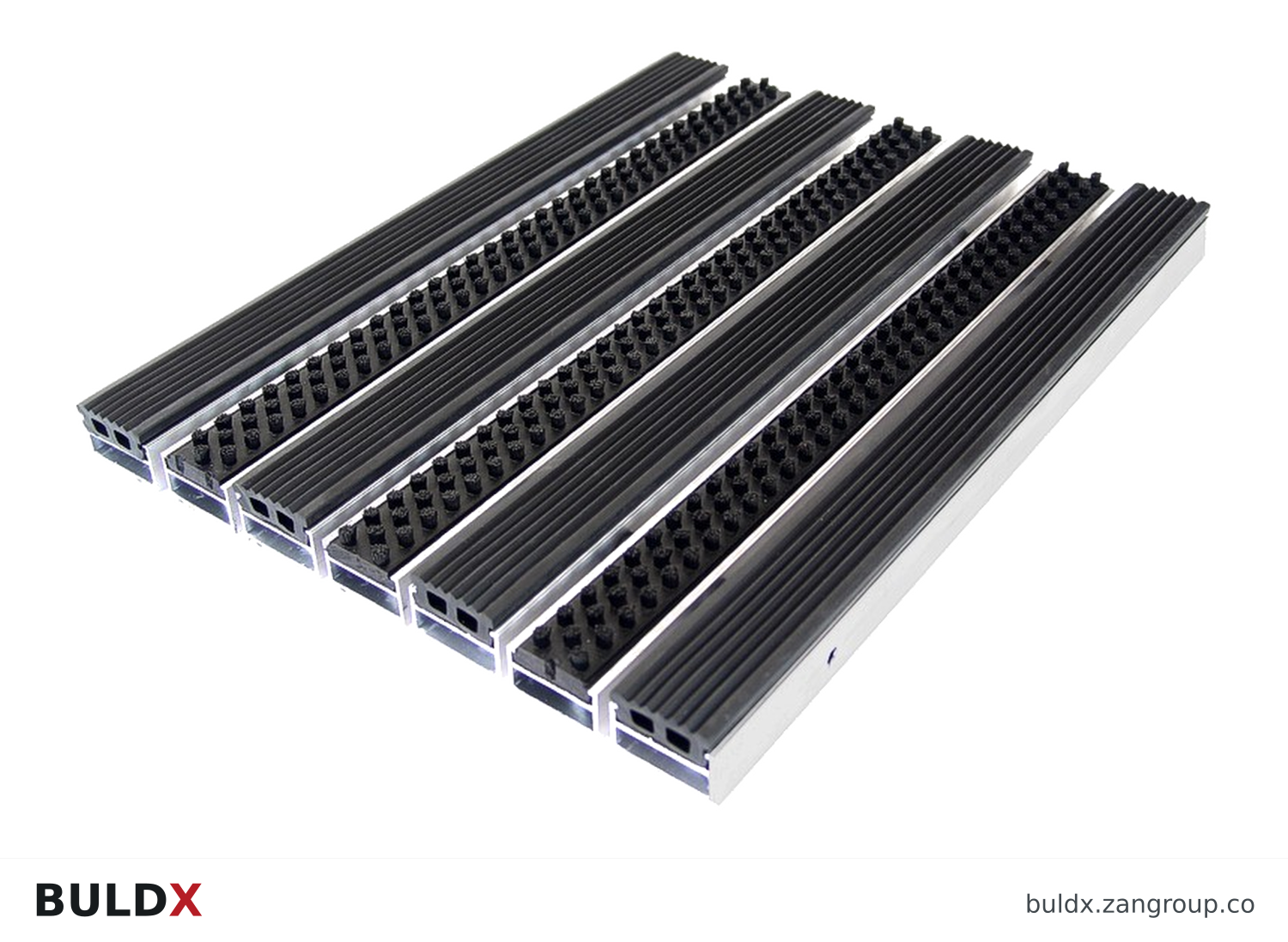 BULDX catalogue illustration: PVC & Insert-Brush Entrance Mat, code BDX-EM-PF26