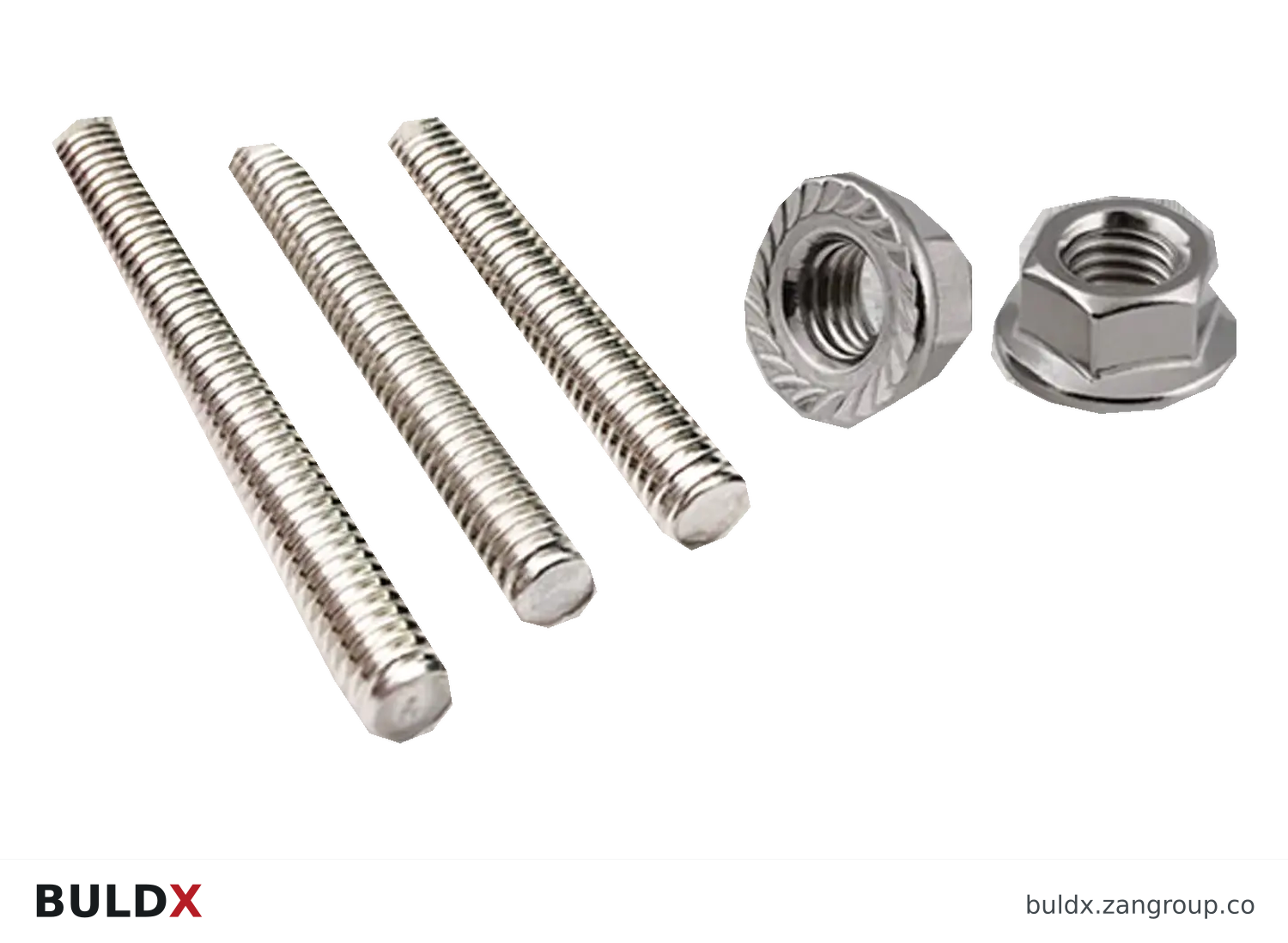 BULDX catalogue illustration of M10 Pergola Threaded Rod, code BDX-PG-M10