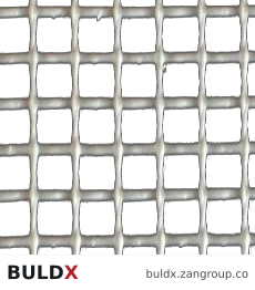 BULDX catalogue illustration of Mosaic Reinforcement Mesh · 115 g/m² · 1000 mm, code BDX-RM-GF-115-1000-500