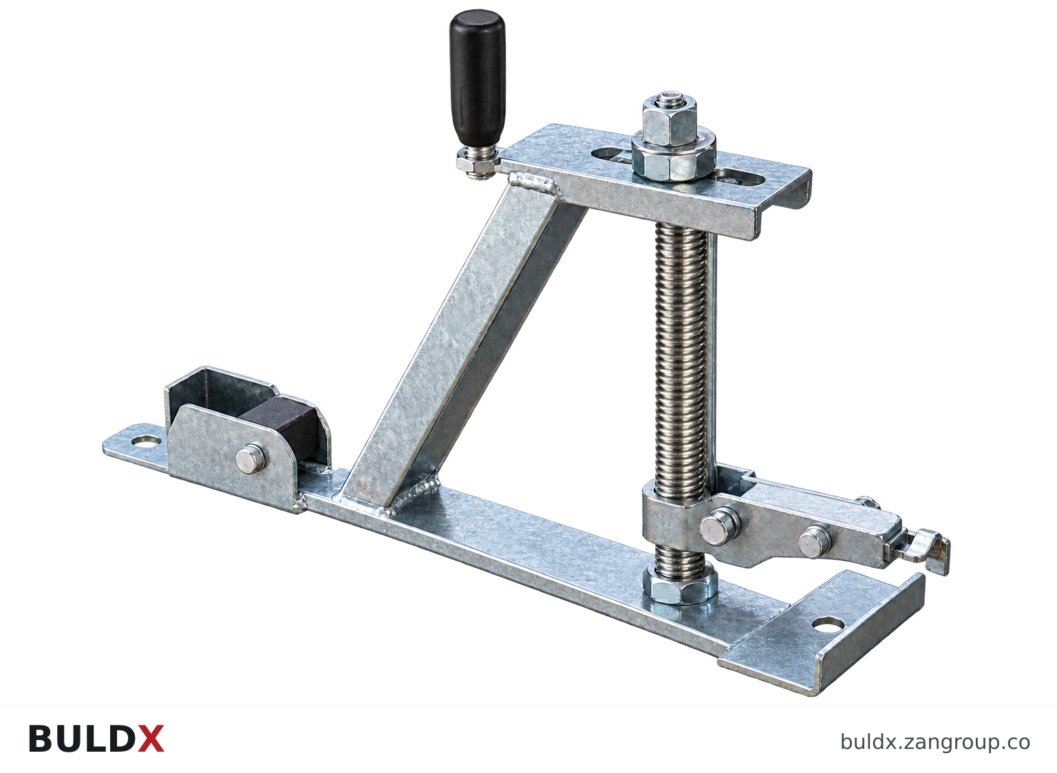 BULDX catalogue illustration: Height-Adjustable Slab-Joint Support, code BDX-SJ-SUP-ADJ