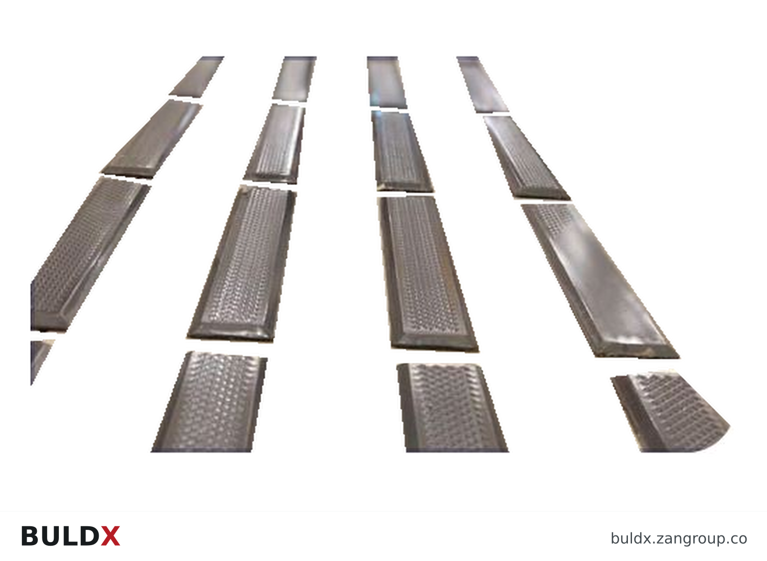 BULDX catalogue illustration: Directional Tactile Surface, code BDX-TS-DIR