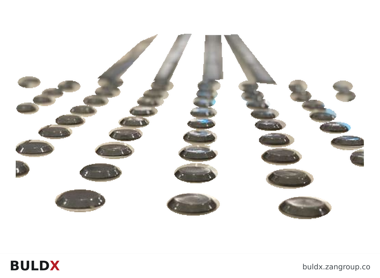 BULDX catalogue illustration: Warning Tactile Surface, code BDX-TS-WRN