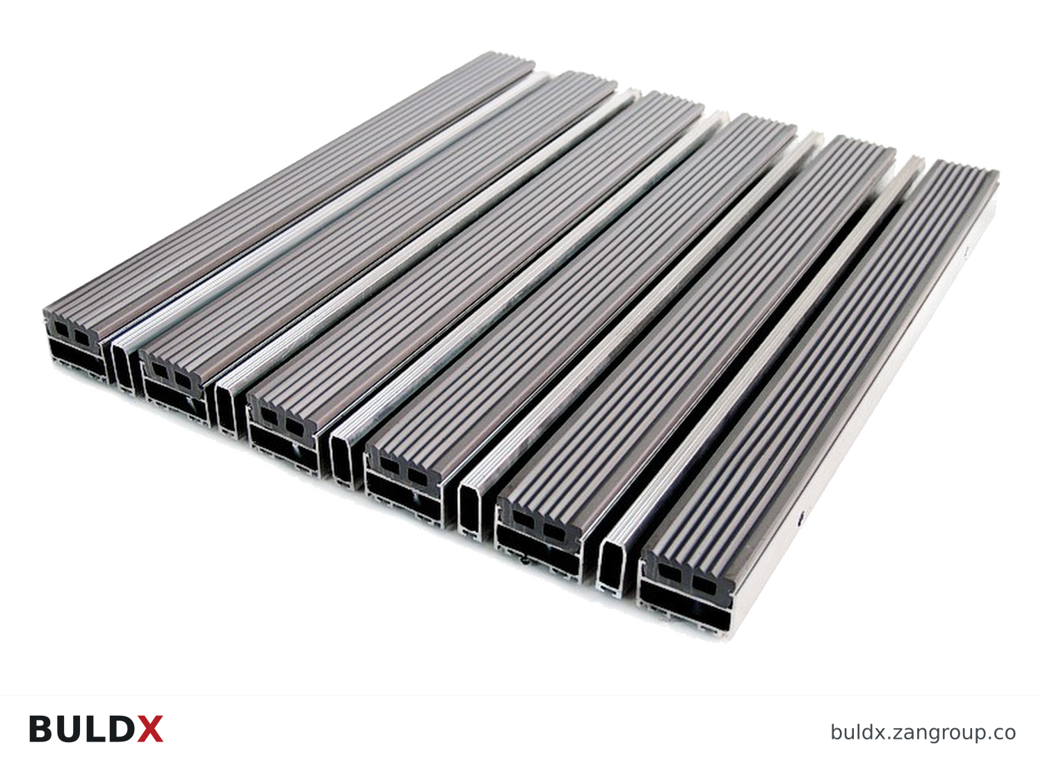 BULDX catalogue illustration of Aluminium Entrance Mat, code ZS-S26 ILGAZ